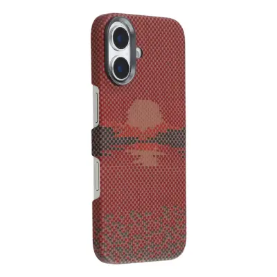 iPhone 17 Mobilskal MagSafe Aramid Fiber Precise - Solen