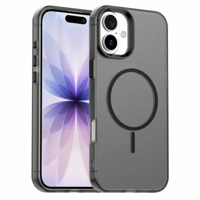 iPhone 17 Mobilskal MagSafe Candy Color - Svart