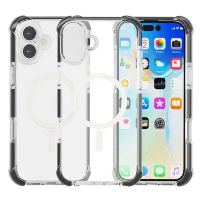 iPhone 17 Mobilskal MagSafe Förstärkta Hörn Acrylic