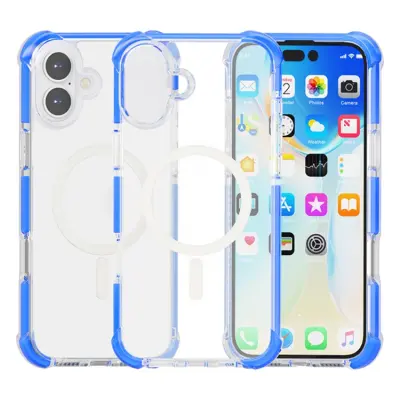 iPhone 17 Mobilskal MagSafe Förstärkta Hörn Acrylic - Blå