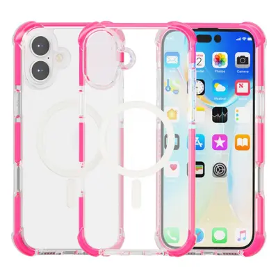 iPhone 17 Mobilskal MagSafe Förstärkta Hörn Acrylic - Rosa