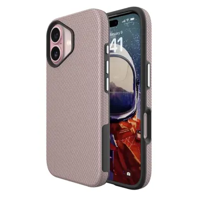 iPhone 17 Mobilskal MagSafe Protective TPU+PC - Roséguld