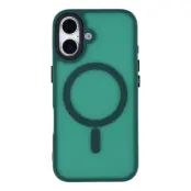 iPhone 17 Mobilskal MagSafe Skin Touch - Grön