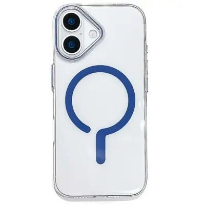 iPhone 17 Mobilskal MagSafe TPU + PC - Blå