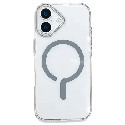 iPhone 17 Mobilskal MagSafe TPU + PC - Grå