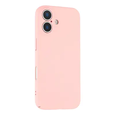 iPhone 17 Mobilskal Skin-Touch Rubberized Hard PC - Rosa