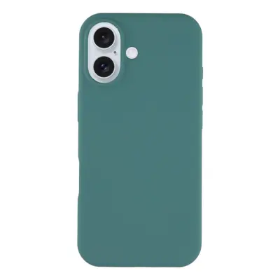 iPhone 17 Mobilskal Solid Silikon Shockproof - Grön