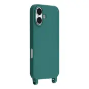 iPhone 17 Mobilskal TPU med Hål för Rem - Grön