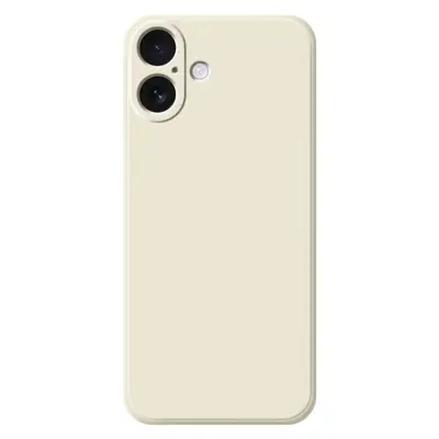 iPhone 17 Mobilskal TPU Straight Edge - Beige