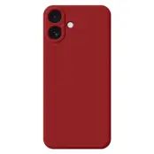 iPhone 17 Mobilskal TPU Straight Edge - Kameliaröd