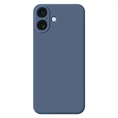 iPhone 17 Mobilskal TPU Straight Edge - Lavendelgrå