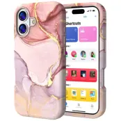 Mobilskal till iPhone 17 Vattentryck - P-GWL10033 (Rosa)