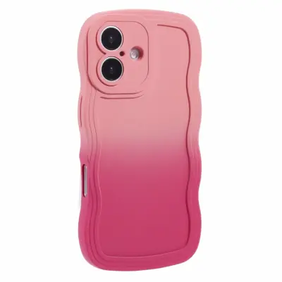 iPhone 17 Mobiskal Gradient Color TPU - Rosa + Ros