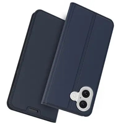 iPhone 17 Plånboksfodral med Kickstand - Blå (Blå)