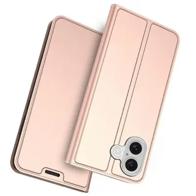 iPhone 17 Plånboksfodral med Kickstand (Roséguld)