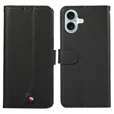 iPhone 17 Plånboksfodral RFID Blocking - Svart