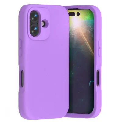 iPhone 17 Mobilskal Shockproof EVA - Lila (Lila)