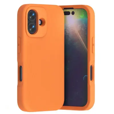 iPhone 17 Mobilskal Shockproof EVA - Orange (Orange)