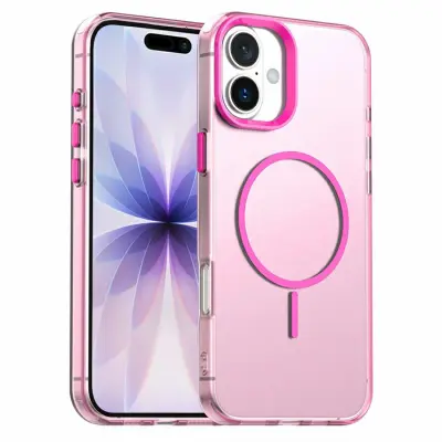 iPhone 17 Mobilskal MagSafe Candy Color - Röd