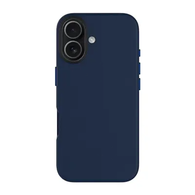 KZDOO iPhone 17 Mobilskal MagSafe PU + PC Shockproof - Blå (Mörkblå)