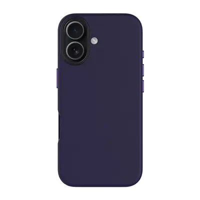 KZDOO iPhone 17 Mobilskal MagSafe PU + PC Shockproof - Lila (Mörklila)