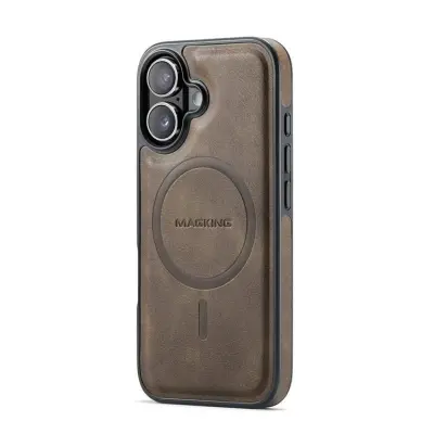 MAGKING iPhone 17 Mobilskal MagSafe - Brun