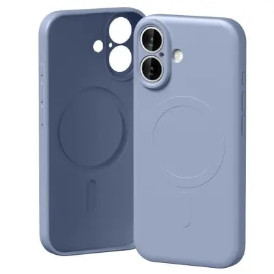 Mercury iPhone 17 Mobilskal MagSafe Semi-Silicone - Lilac