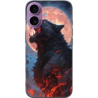 Mobilskal till Apple iPhone 17 med Ylande varg