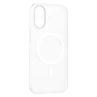 MOMAX iPhone 17 Mobilskal MagSafe Ultra Slim - Transparent Vit