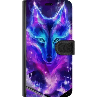 Plånboksfodral till Apple iPhone 17 med Neon Varg