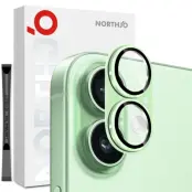NORTHJO iPhone 17 Kameralinsskydd Härdat Glas - Grön