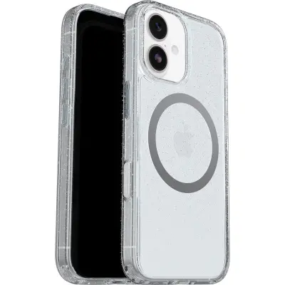 OtterBox Symmetry Clear MagSafe (iPhone 17) - Transparent glitter