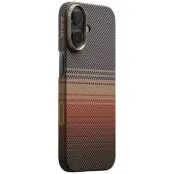 PITAKA Mobilskal till iPhone 17 MagSafe Ultra-Slim Moonrise - Sunset