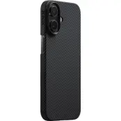 Pitaka Ultra-Slim Case (iPhone 17) - Black/Grey Twill