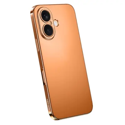 SULADA iPhone 17 Mobilskal Electroplating Nature Matte - Orange