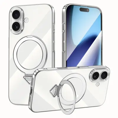 SULADA iPhone 17 Mobilskal MagSafe Electroplated - Titan