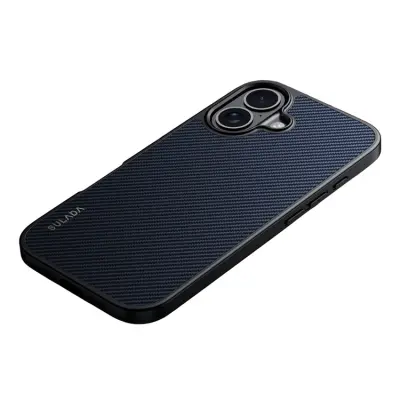 SULADA iPhone 17 Mobilskal MagSafe Metal Lens Frame - Blå