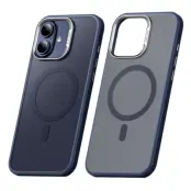 SULADA iPhone 17 Mobilskal MagSafe PC+TPU - Titanblå