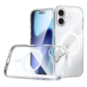 SULADA iPhone 17 Mobilskal MagSafe TPU+PC Crystal - Clear