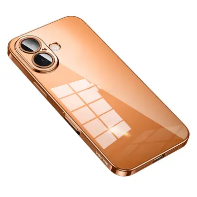 SULADA iPhone 17 Mobilskal Ultra Thin Electroplated - Orange