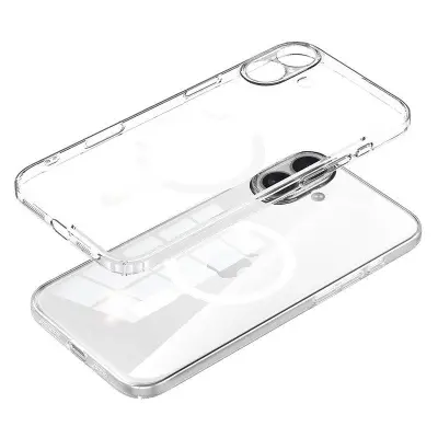 SULADA iPhone 17 Mobilskal MagSafe Hård PC Kristallklar Transparent