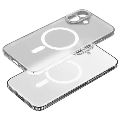 SULADA iPhone 17 Skal MagSafe PC+TPU Matt Genomskinlig Färg