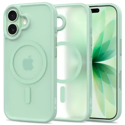 Tech-Protect iPhone 17 Mobilskal Magsafe Magmat (Matte Sage)
