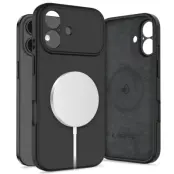 Tech-Protect iPhone 17 Mobilskal Magsafe Silikon - Svart