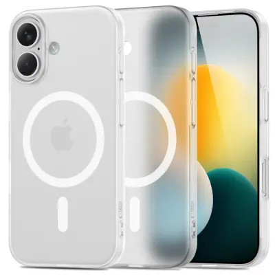 Tech-Protect iPhone 17 Mobilskal Magsafe Slim - Matte Vit