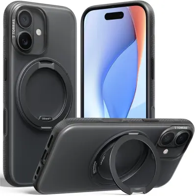 TORRAS iPhone 17 Mobilskal MagSafe O Fitness - Svart