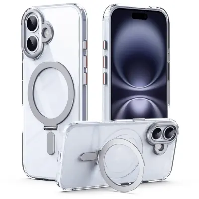 Trolsk Acrylic Case with MagSafe (iPhone 17) - Silver