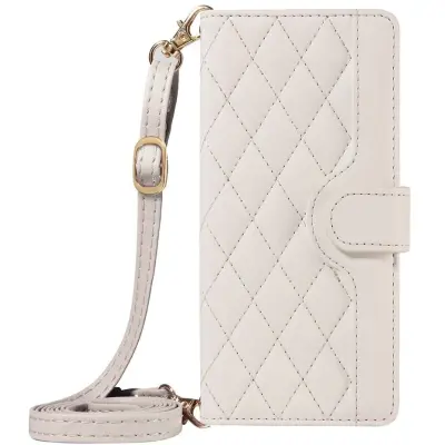 Trolsk Crossbody Rhombus Wallet (iPhone 17) - Blå