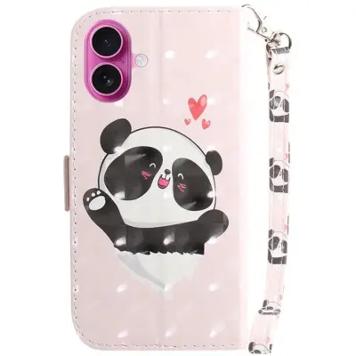 Trolsk Cute Panda Wallet (iPhone 17)
