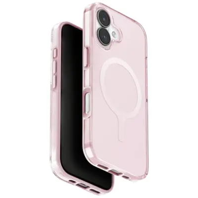 UNIQ iPhone 17 Mobilskal MagSafe Clario - Rosa